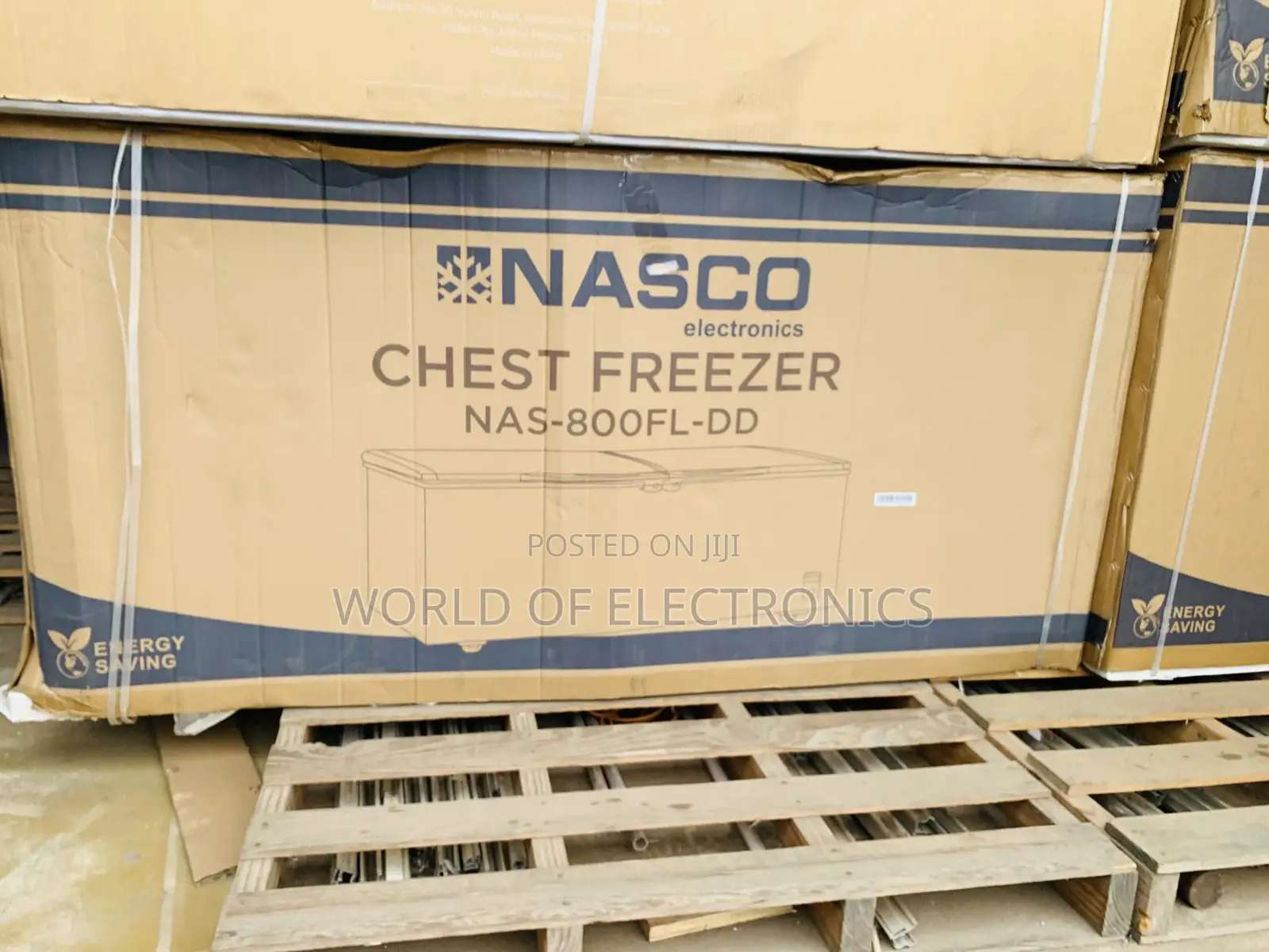 Best Buy Nasco 545 LTRS Double Door Chest Freezer – Gold (NAS-800FL-DD