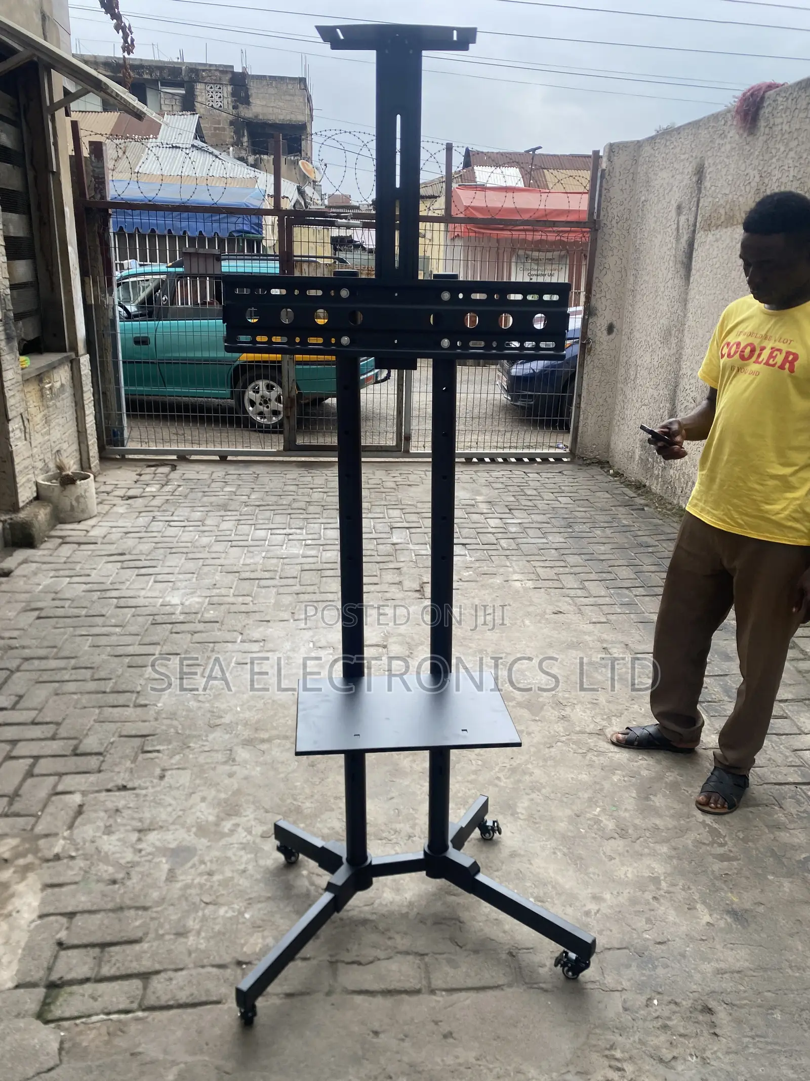 Alpha Mobile TV Stand