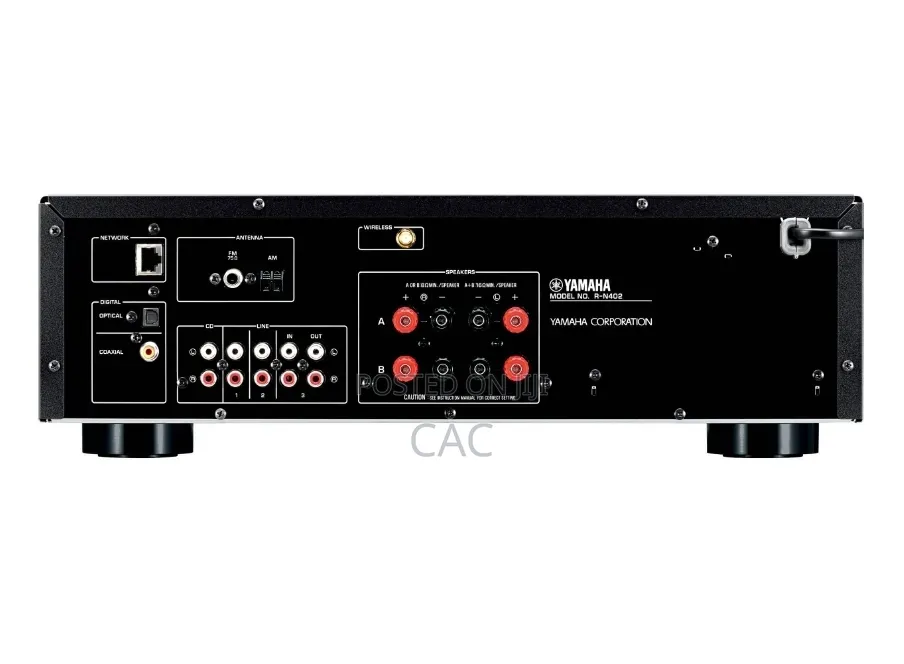 Yamaha Stereo Receiver R-N402d MusicCast Bluetooth Wifi USB