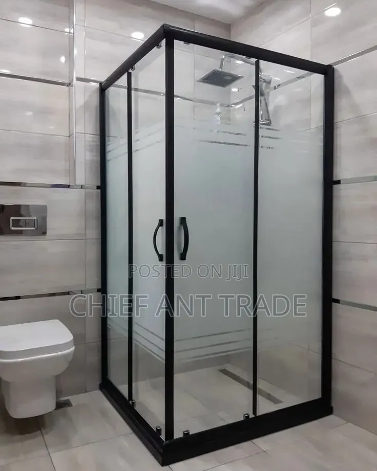 Black Shower Cubicle 120*90cm