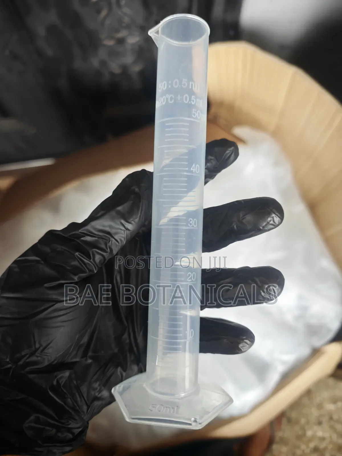 50ml Plastic Measuring Cylinder