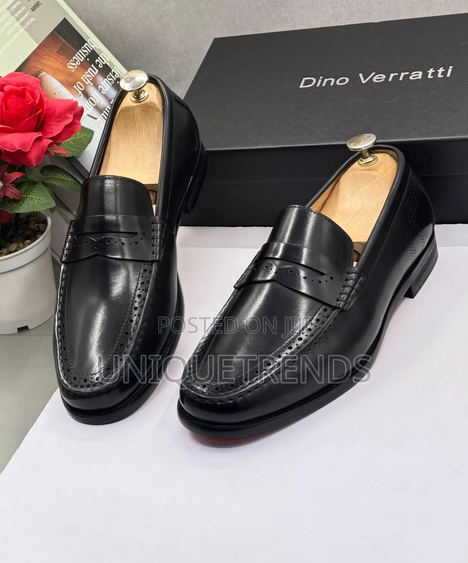 Quality DINO VERRATTI Penny Leather Loafers