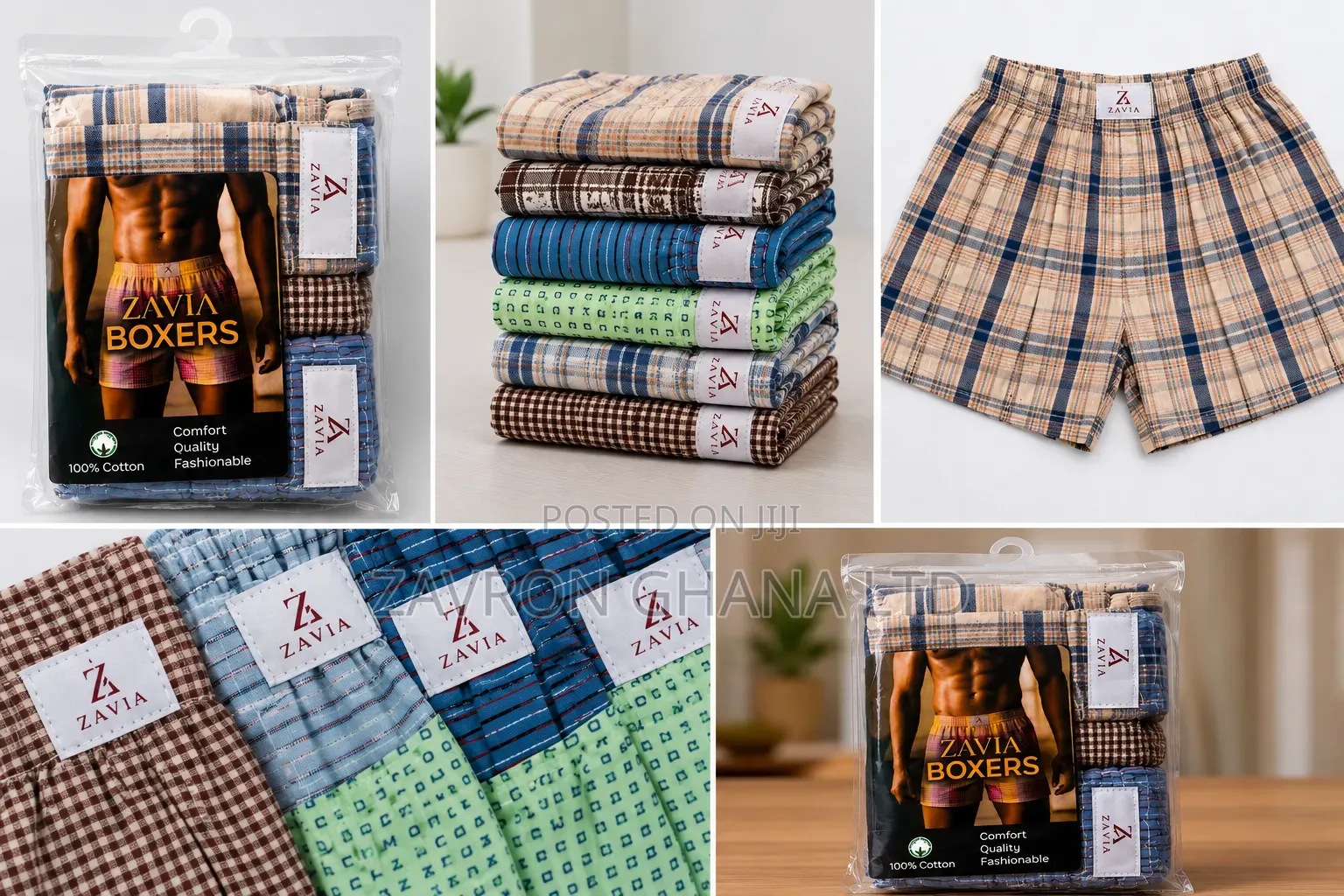 High Quality 3-in-1 Premium Boxers