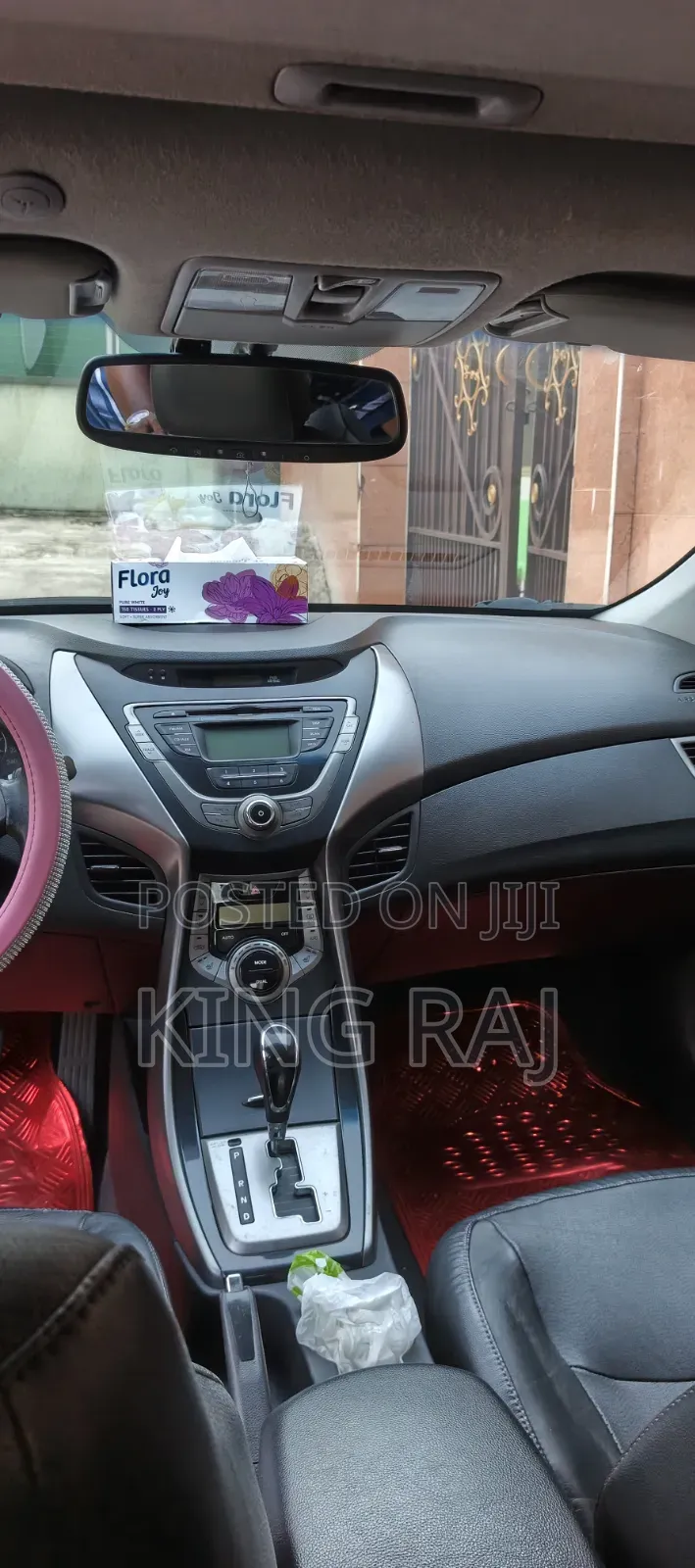 Hyundai Elantra Limited 4dr Sedan (1.8L 4cyl 6A) 2014 Red