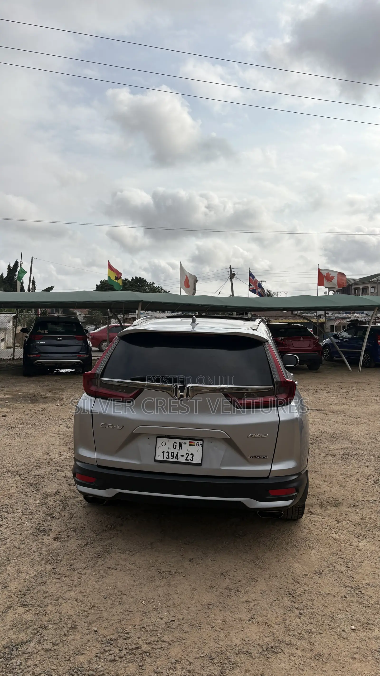 Honda CR-V Touring AWD 2020 Silver