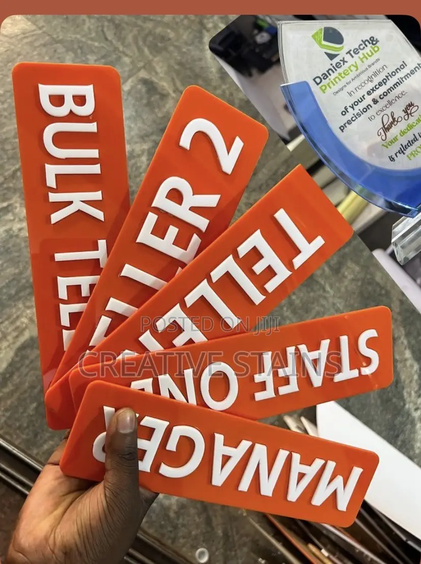 Door Labels