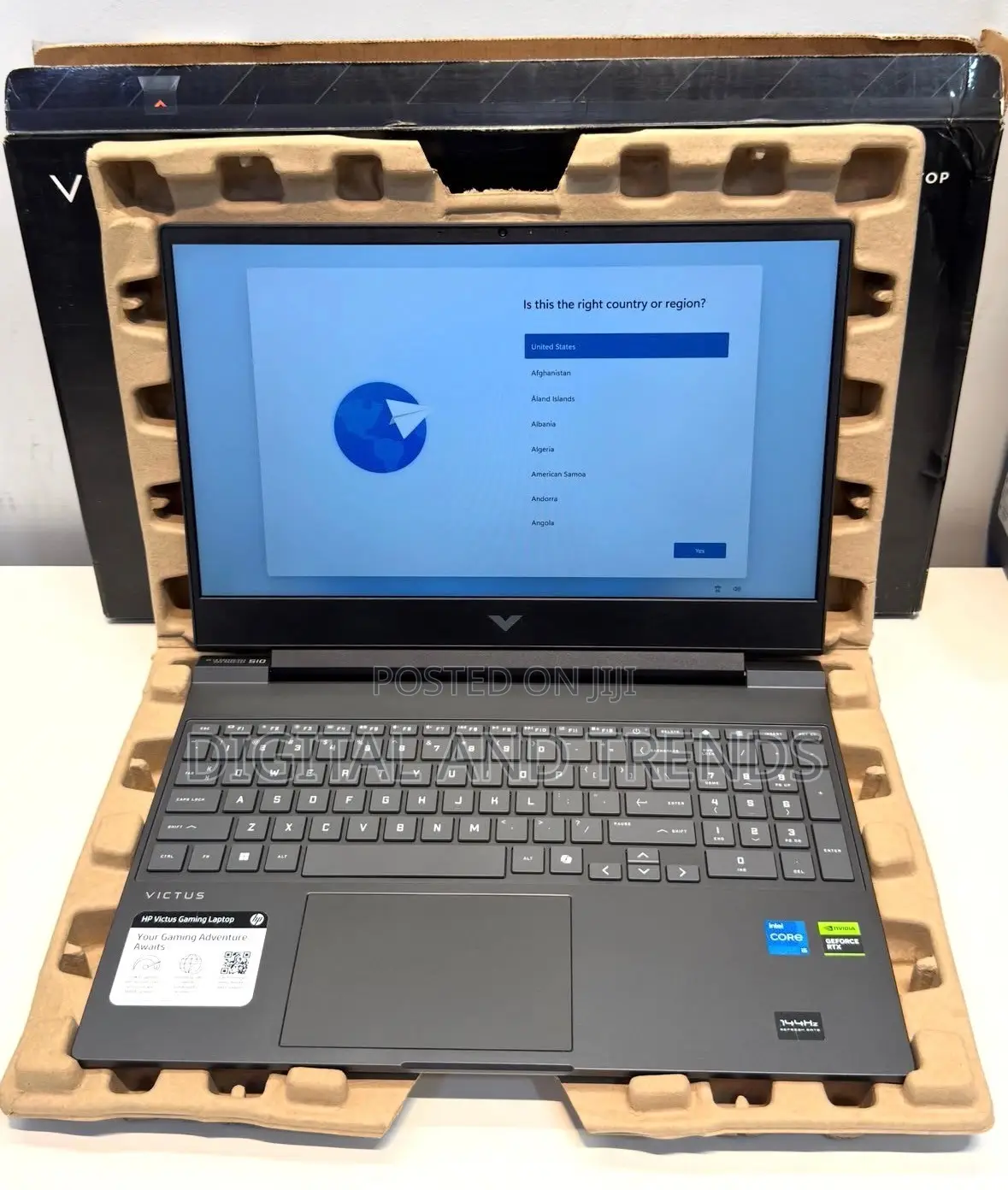 New Laptop HP Victus 15 16GB Intel Core i5 SSD 512GB