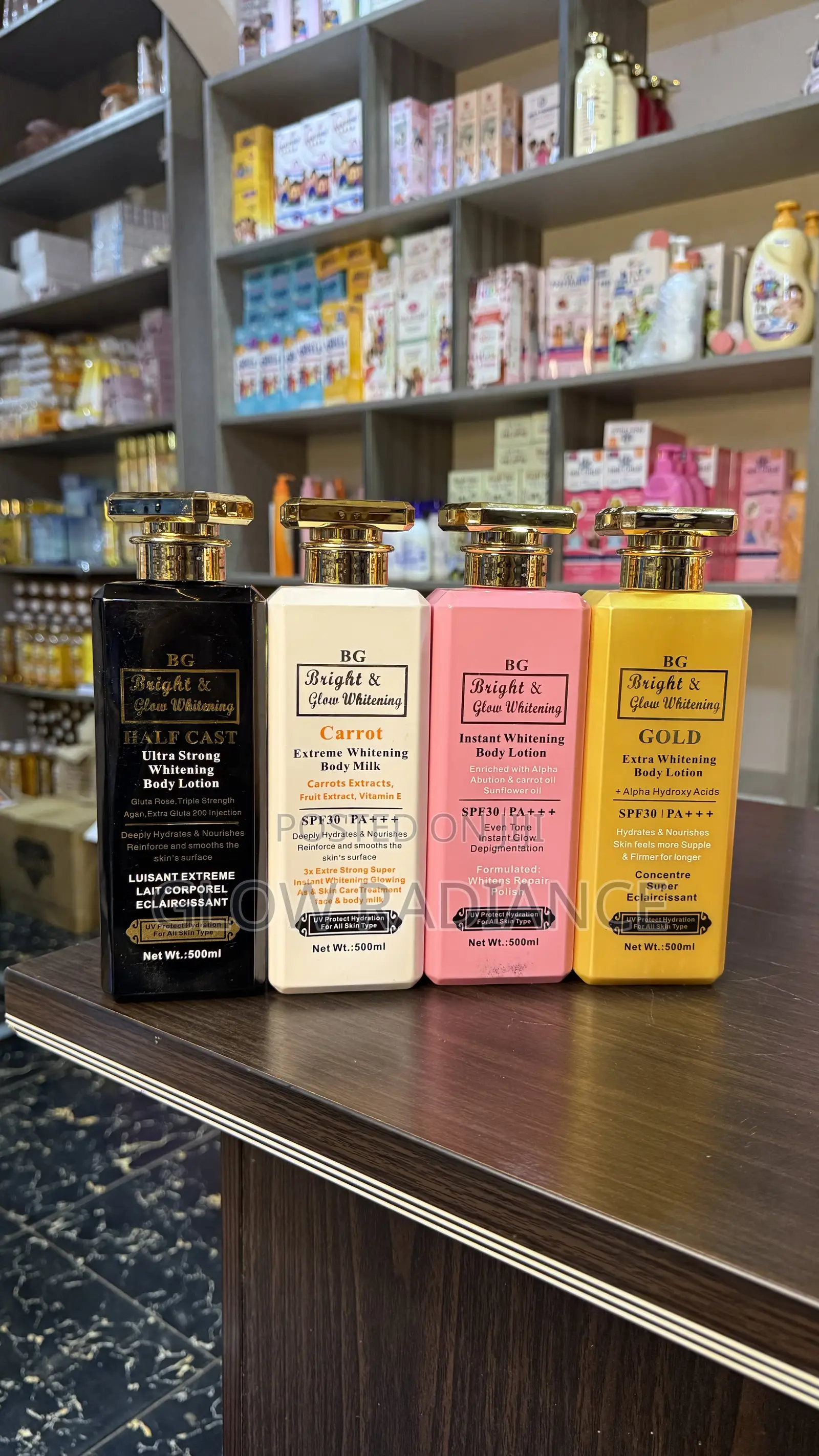 BG Bright and Glow Whitening Lotion