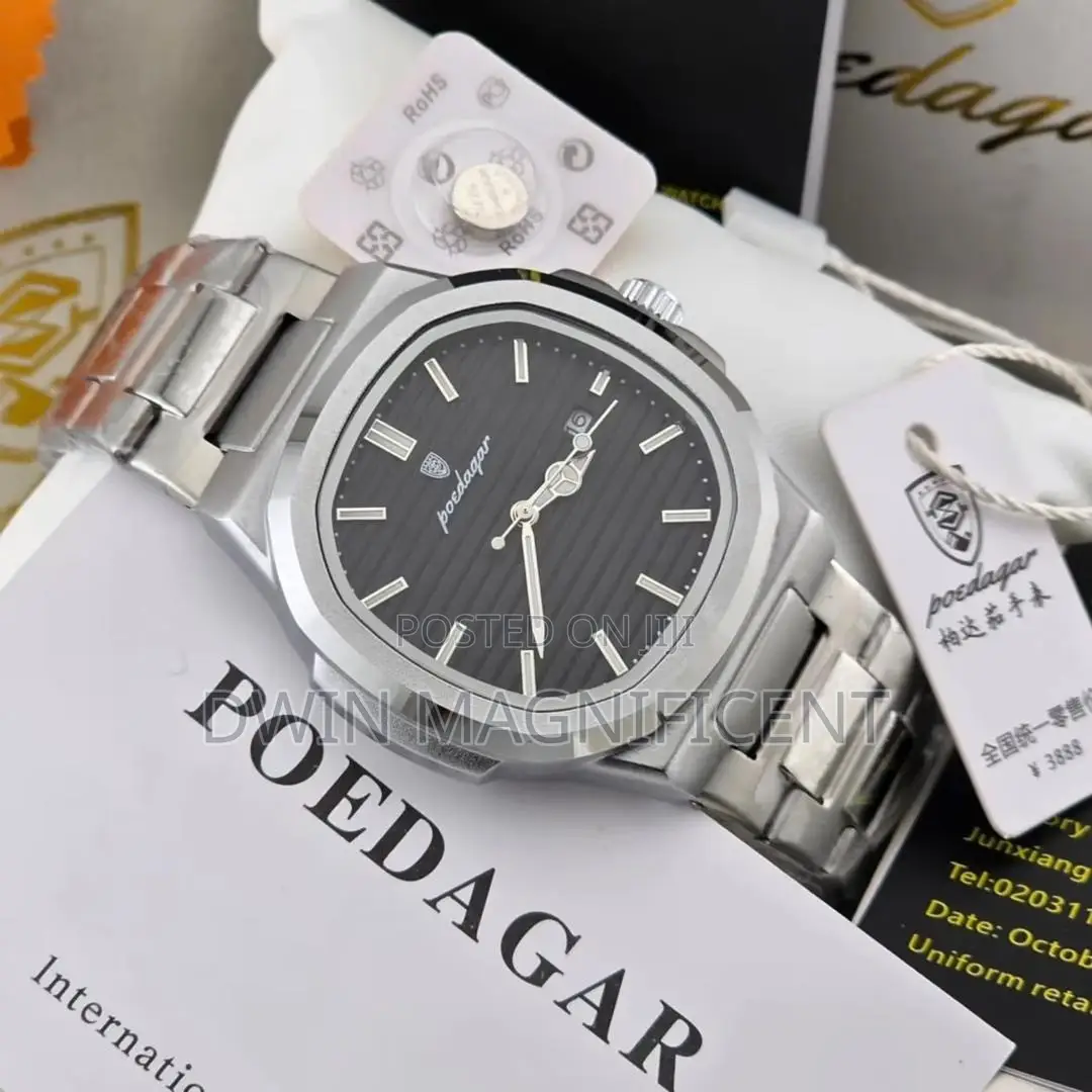 Poedagar Men's Quartz Wristwatch