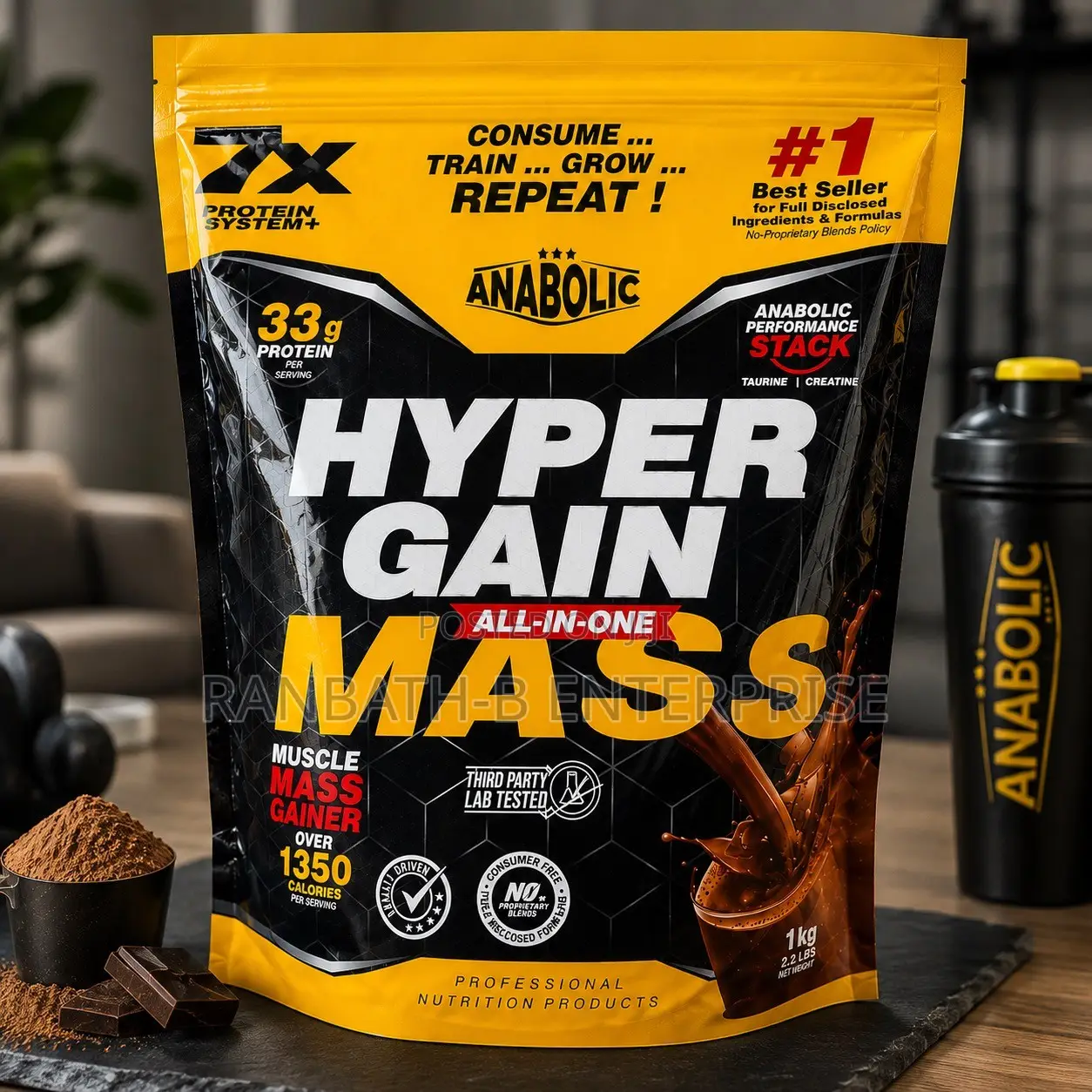 Hyper Gain – Consume. Train. Grow. Repeat.