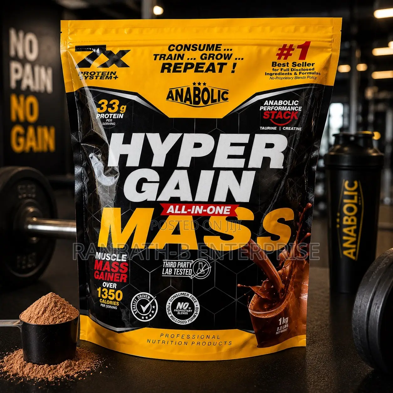 Hyper Gain – Consume. Train. Grow. Repeat.