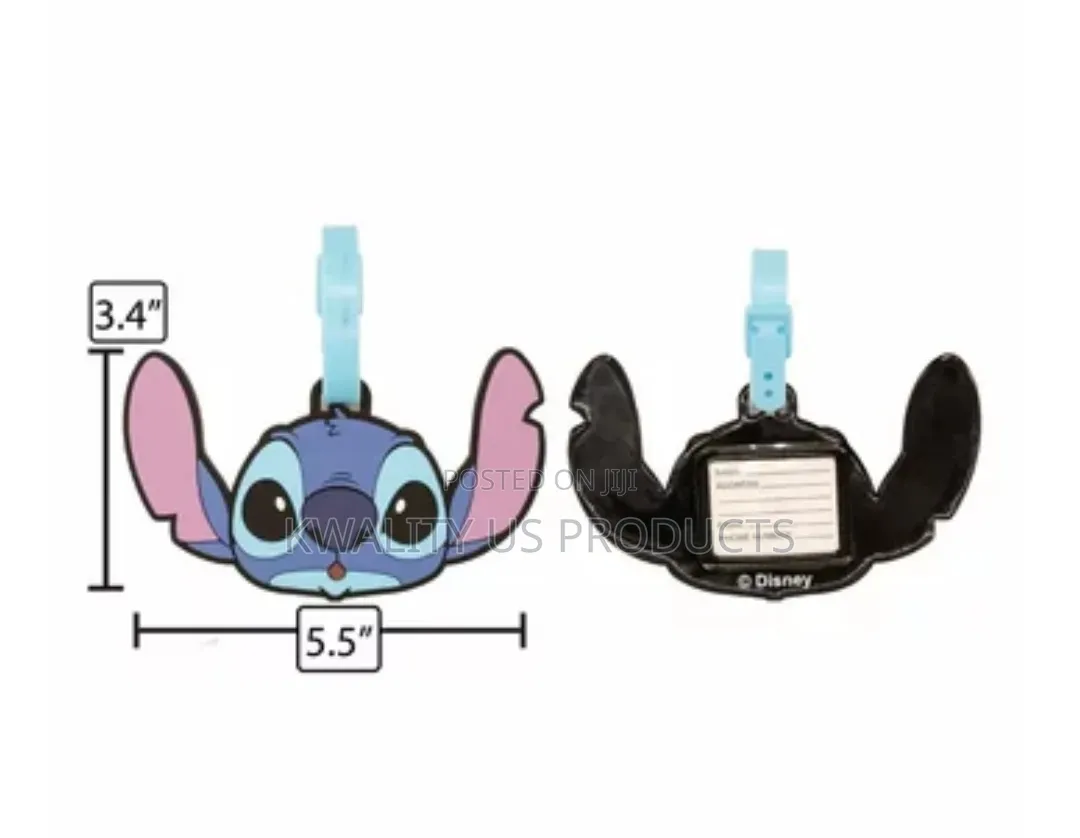 Disney Stitch Kids 2-Piece Luggage Set + Luggage Tag