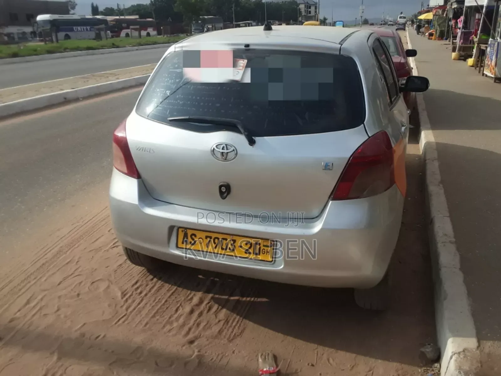 Toyota Vitz 2010 Gray