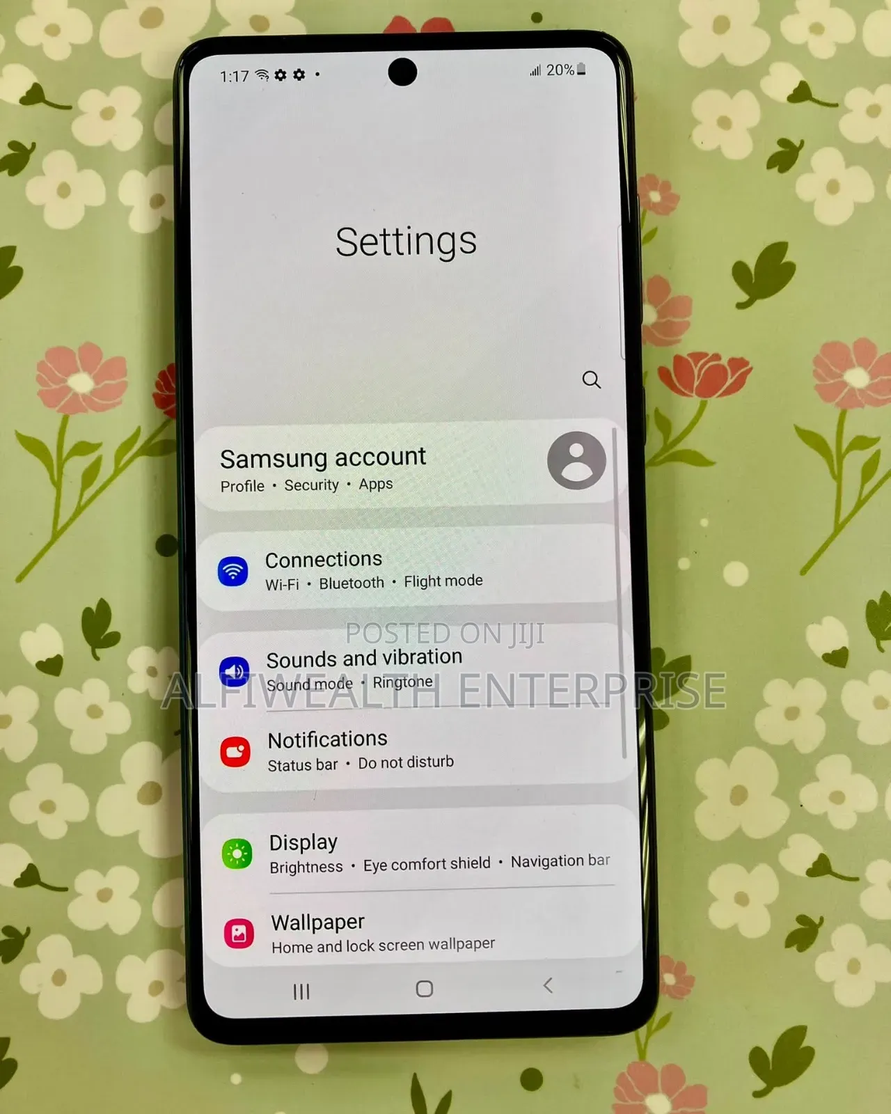 New Samsung Galaxy A71 5G 128 GB Black