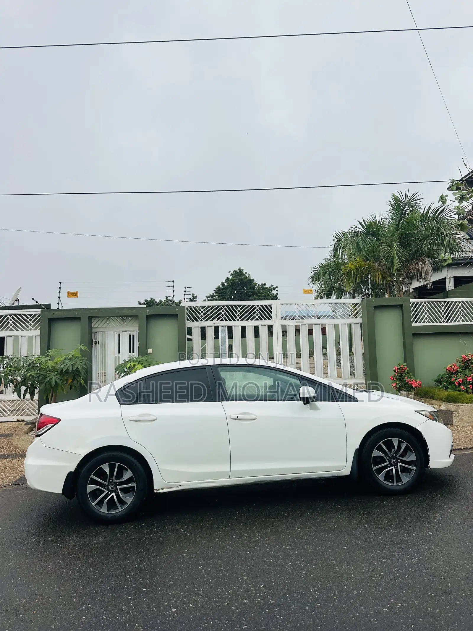 Honda Civic EX-L 4dr Sedan (1.8L 4cyl CVT) 2015 White