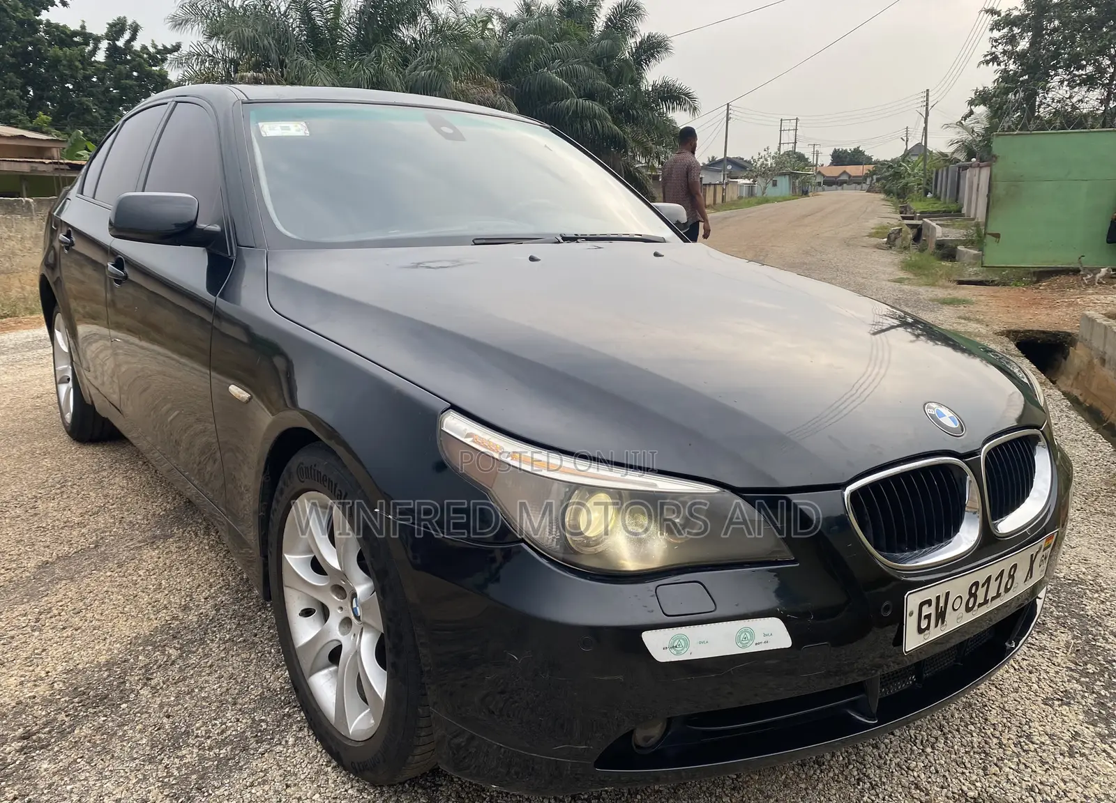 BMW 530i 2007 Black