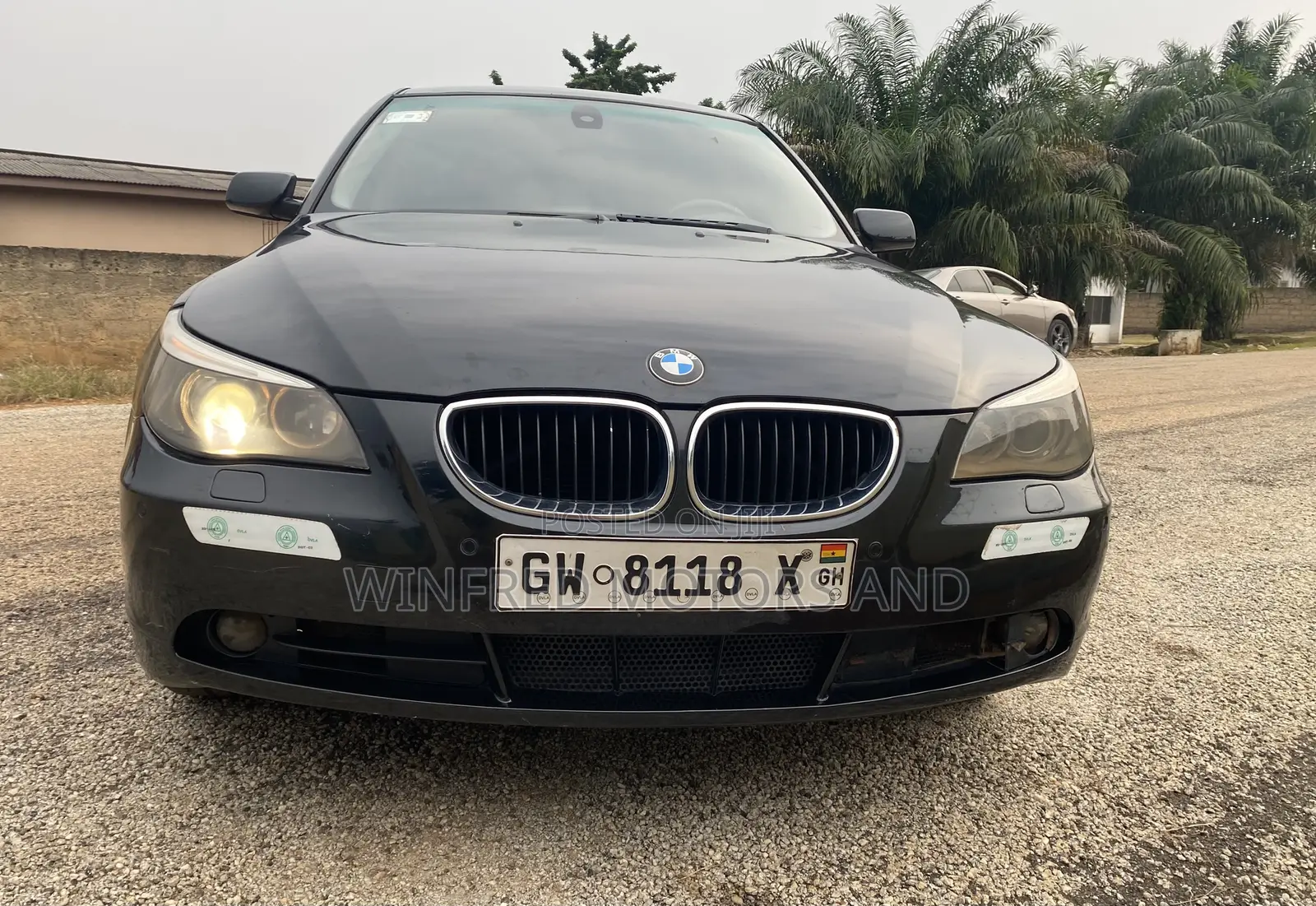 BMW 530i 2007 Black