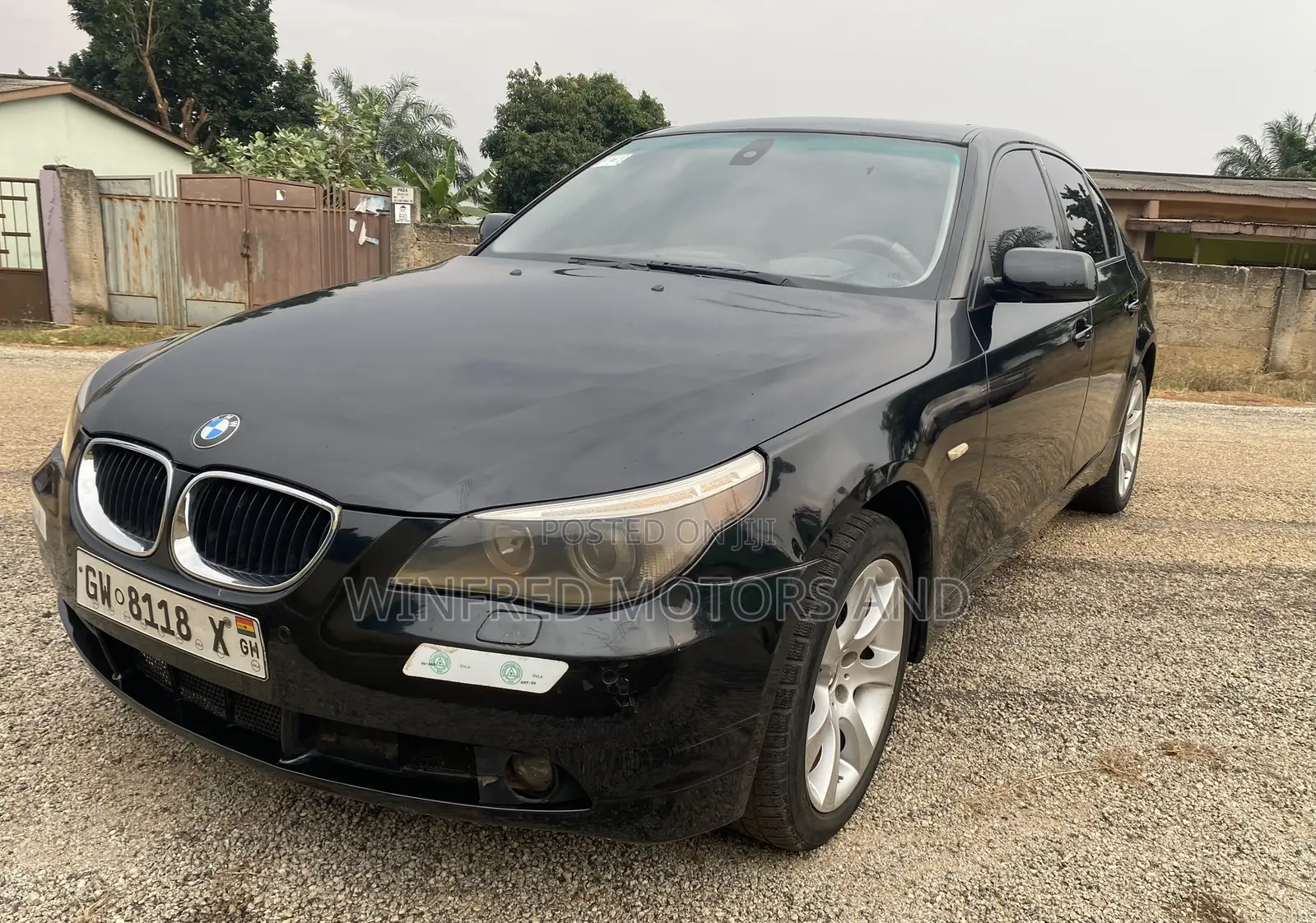 BMW 530i 2007 Black