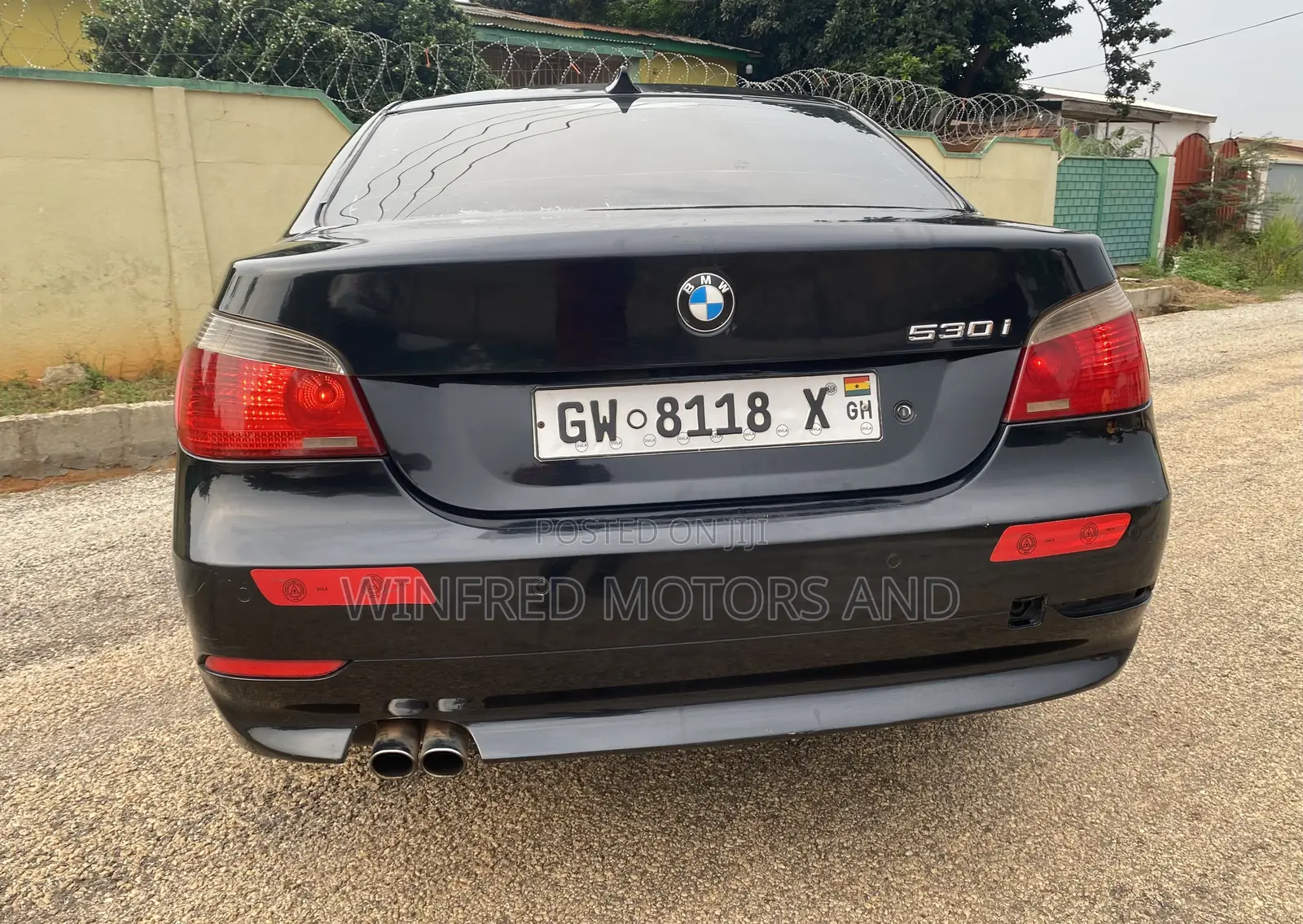 BMW 530i 2007 Black