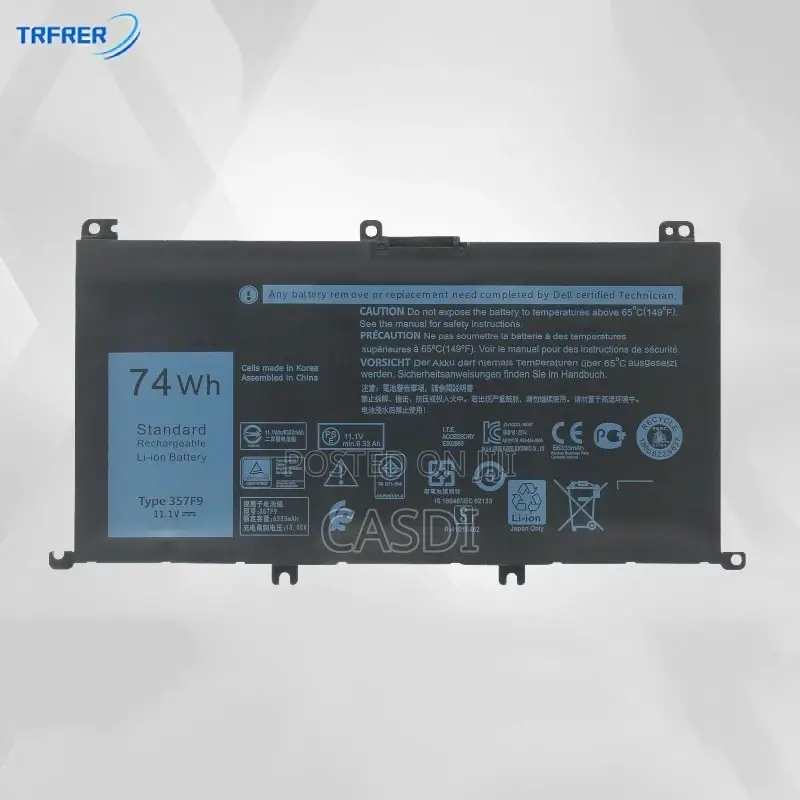 357F9 Battery DELL Inspiron 5576 5577 7566 7567 7557 7559 P65F P57F