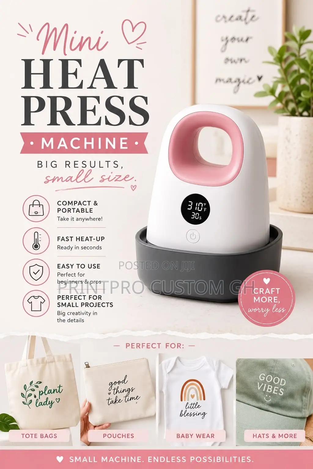 Mini Heat Press Machine.