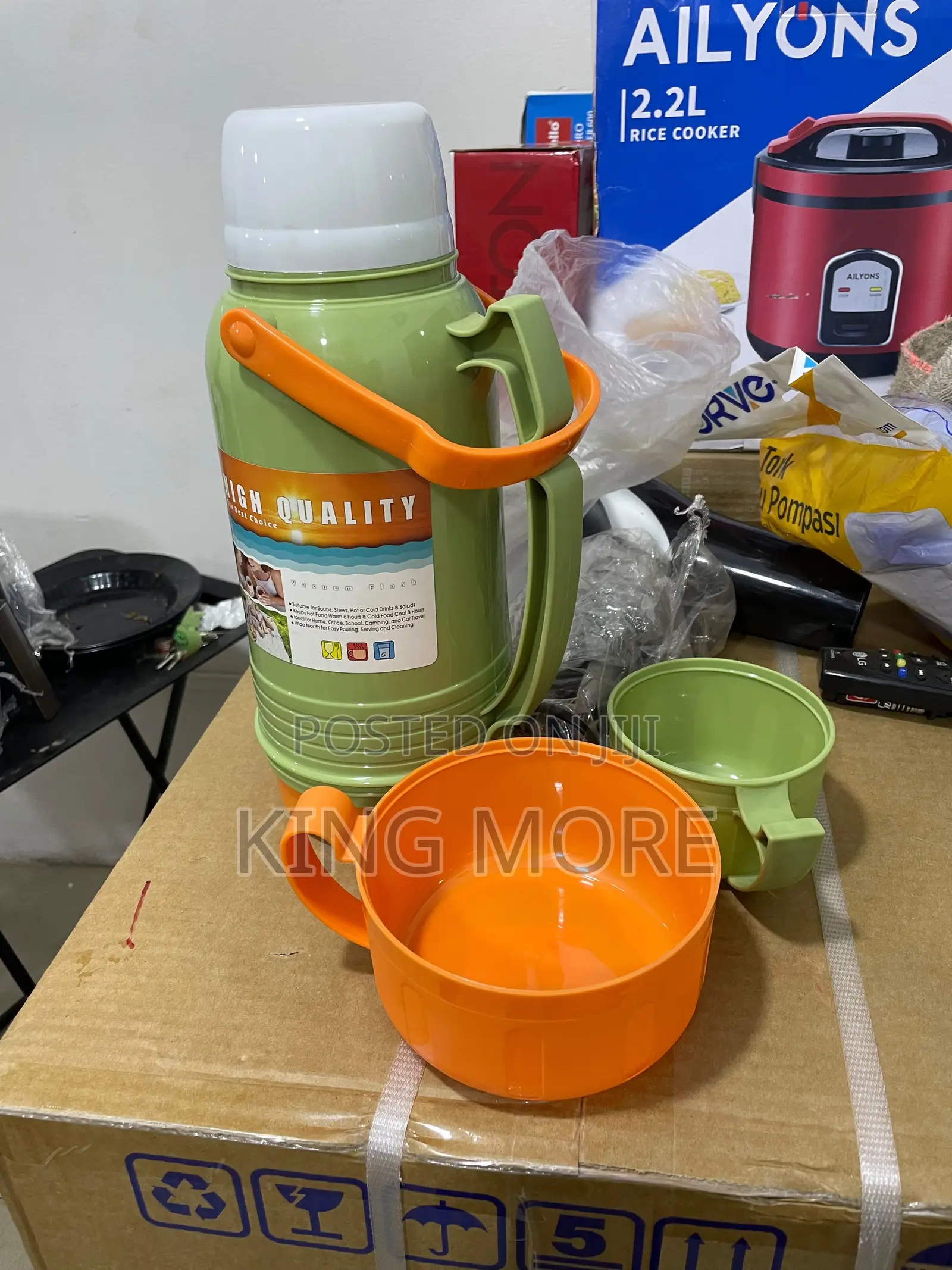 A Nice Brand New 3 Cups Flask for Sale