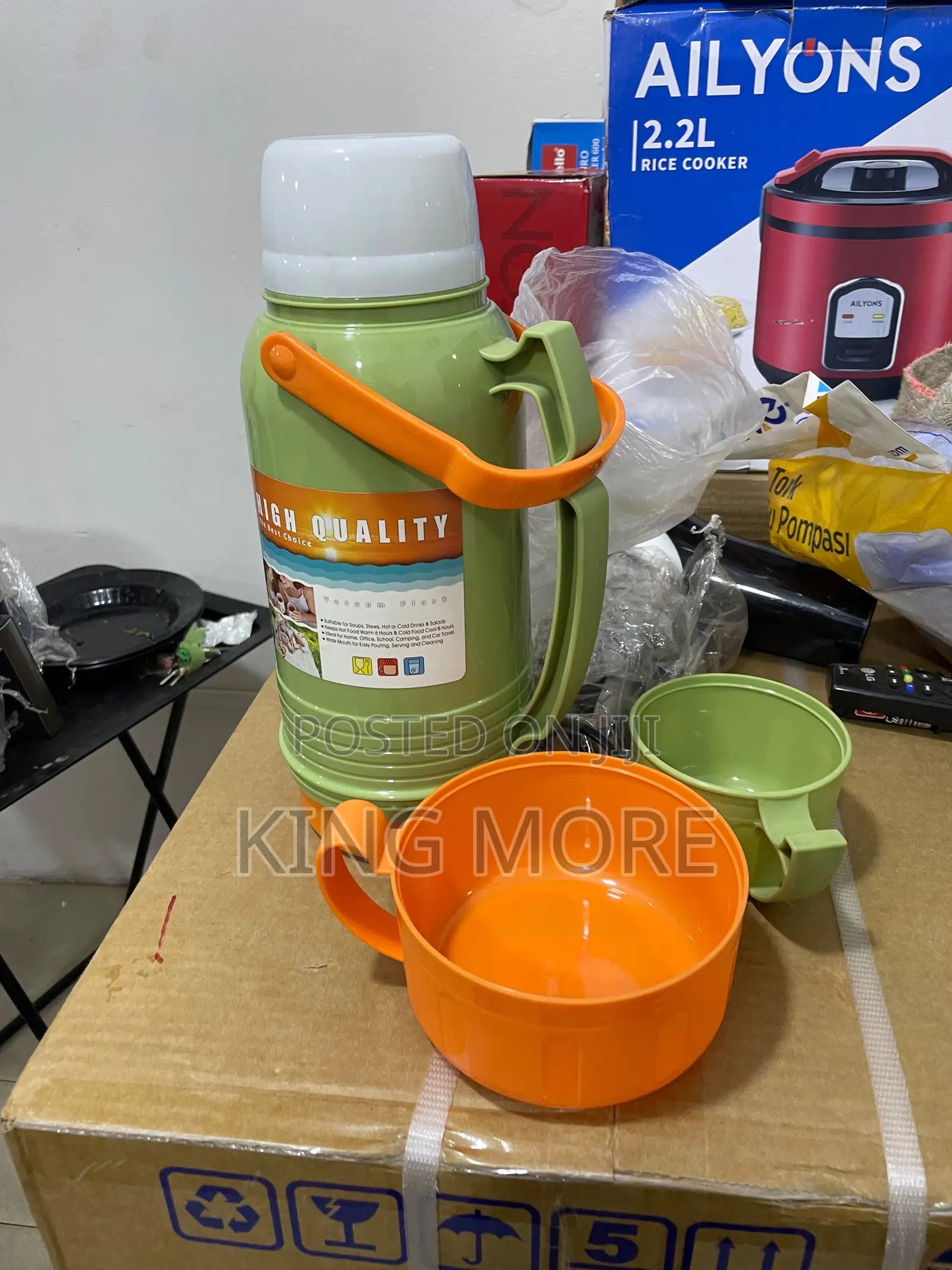 A Nice Brand New 3 Cups Flask for Sale