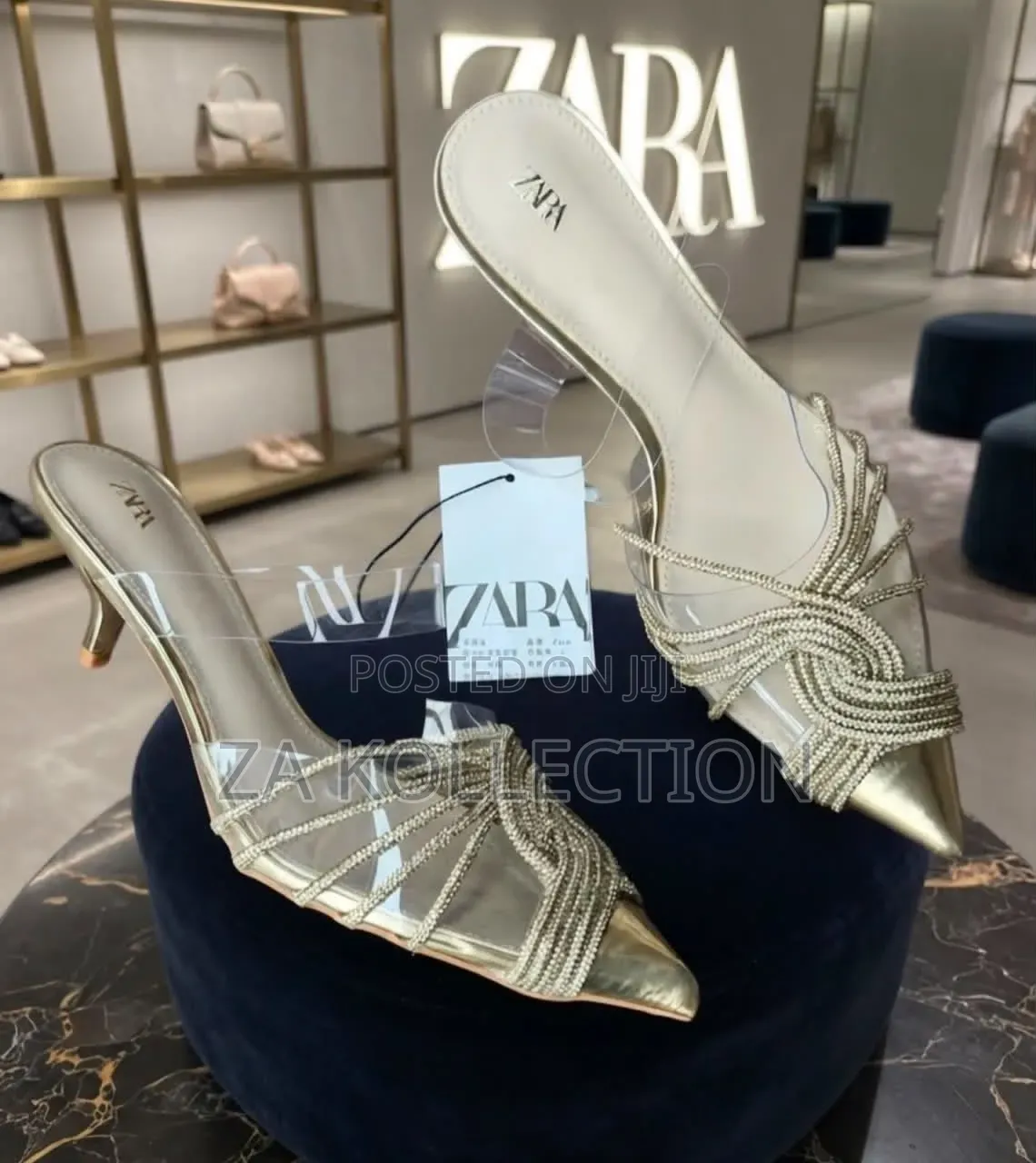 Fashionable Zara Ladies Heel Sandals