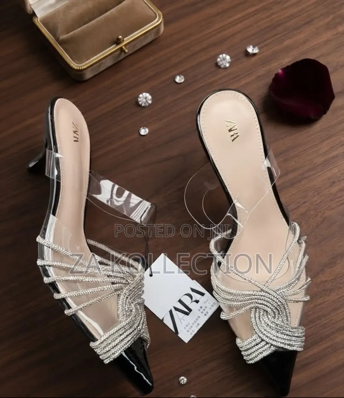 Fashionable Zara Ladies Heel Sandals