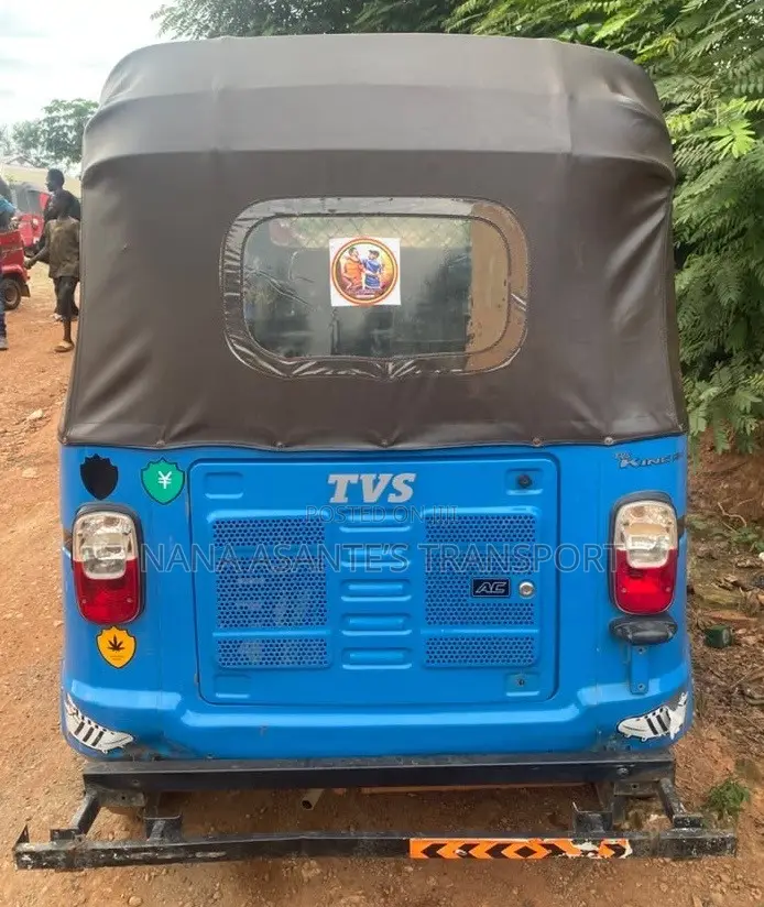 TVS King Deluxe Plus iTouch Start 2025 Blue