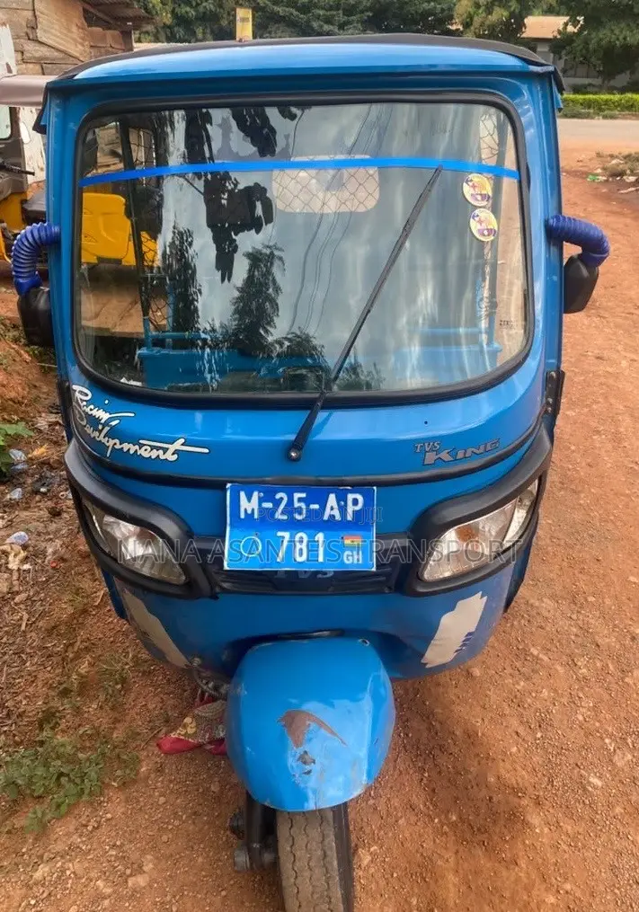 TVS King Deluxe Plus iTouch Start 2025 Blue