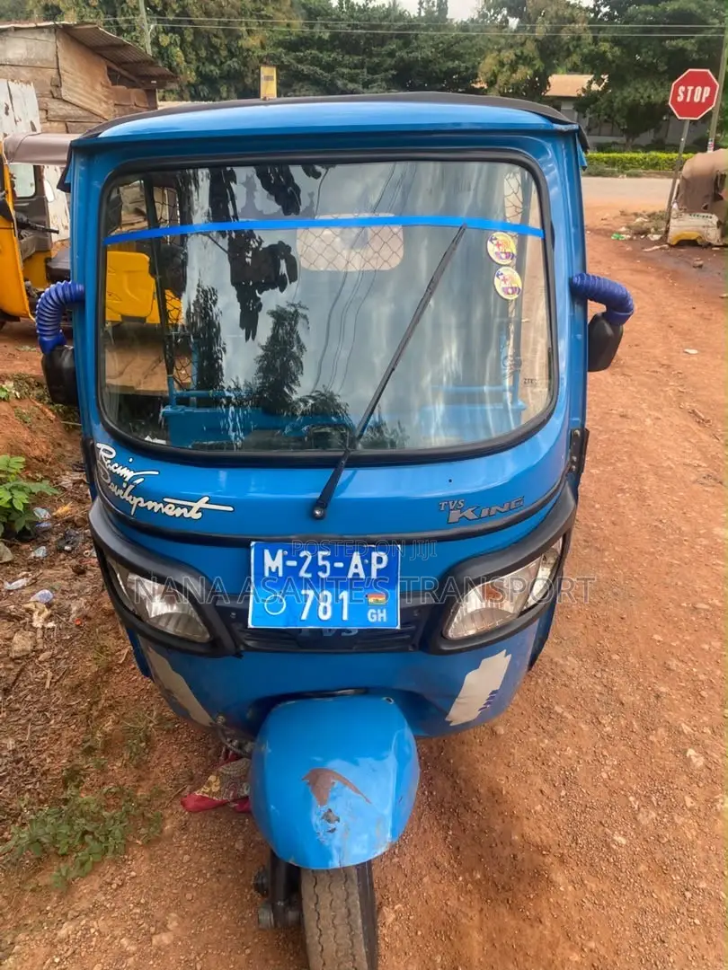 TVS King Deluxe Plus iTouch Start 2025 Blue