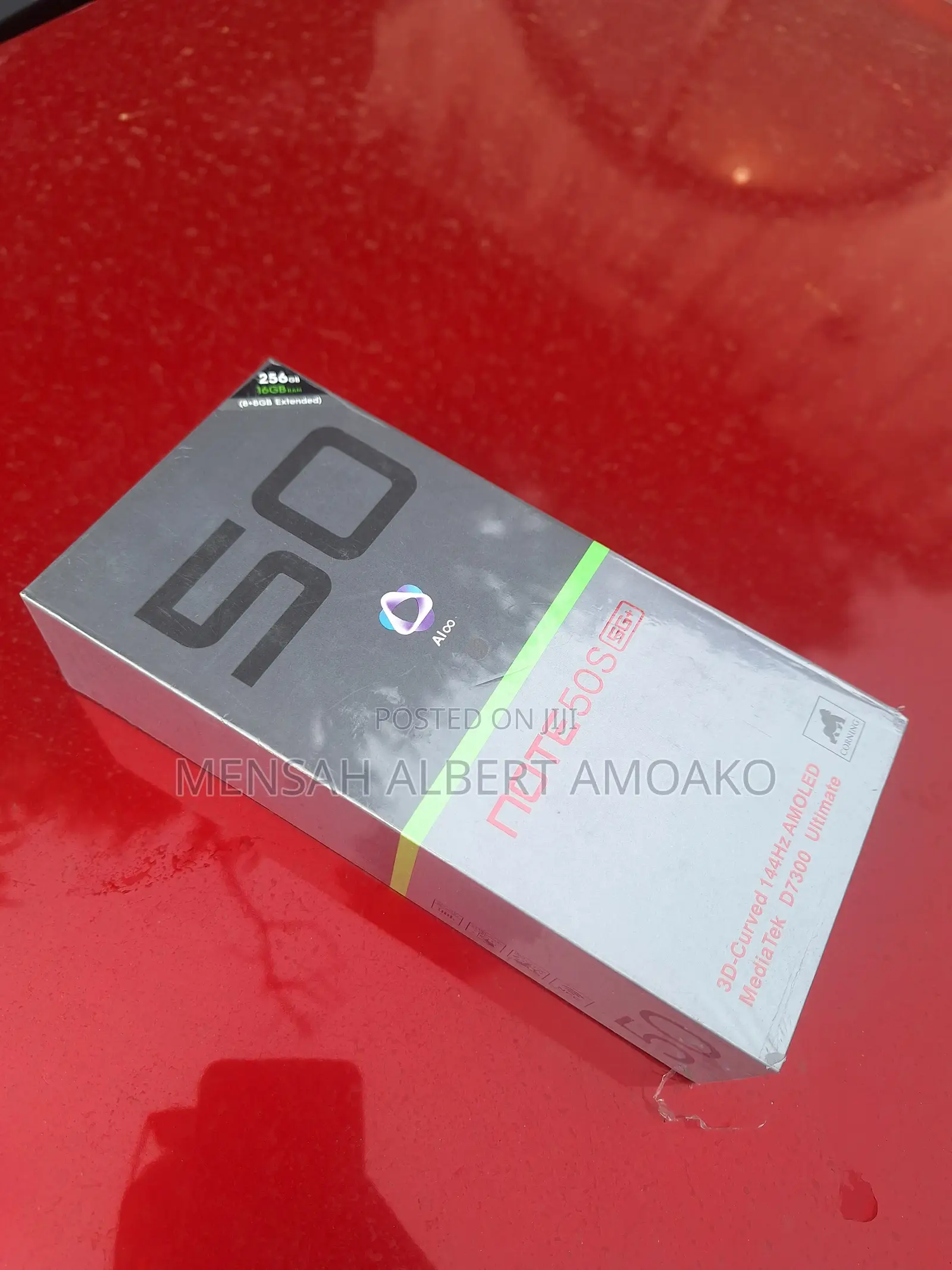 New Infinix Note 50s 256 GB Black