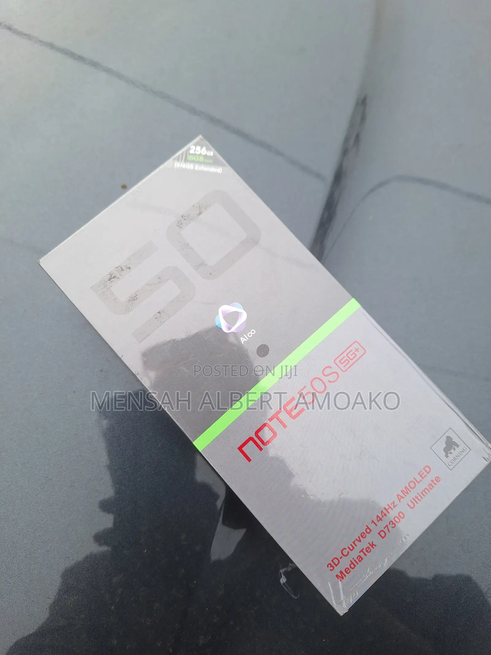 New Infinix Note 50s 256 GB Black