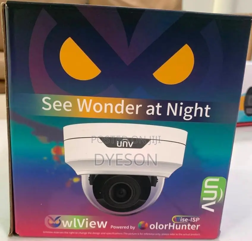 4mp Colorhunter Wise-Isp Fixed Dome Network Camera