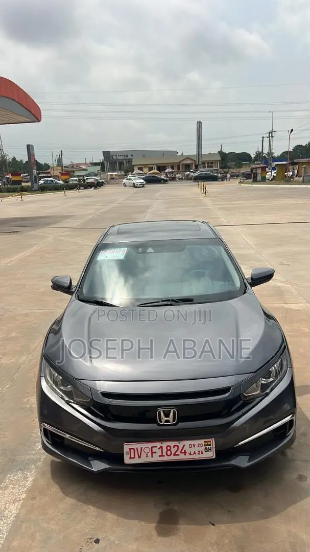 Honda Civic EX-L 2021 Silver