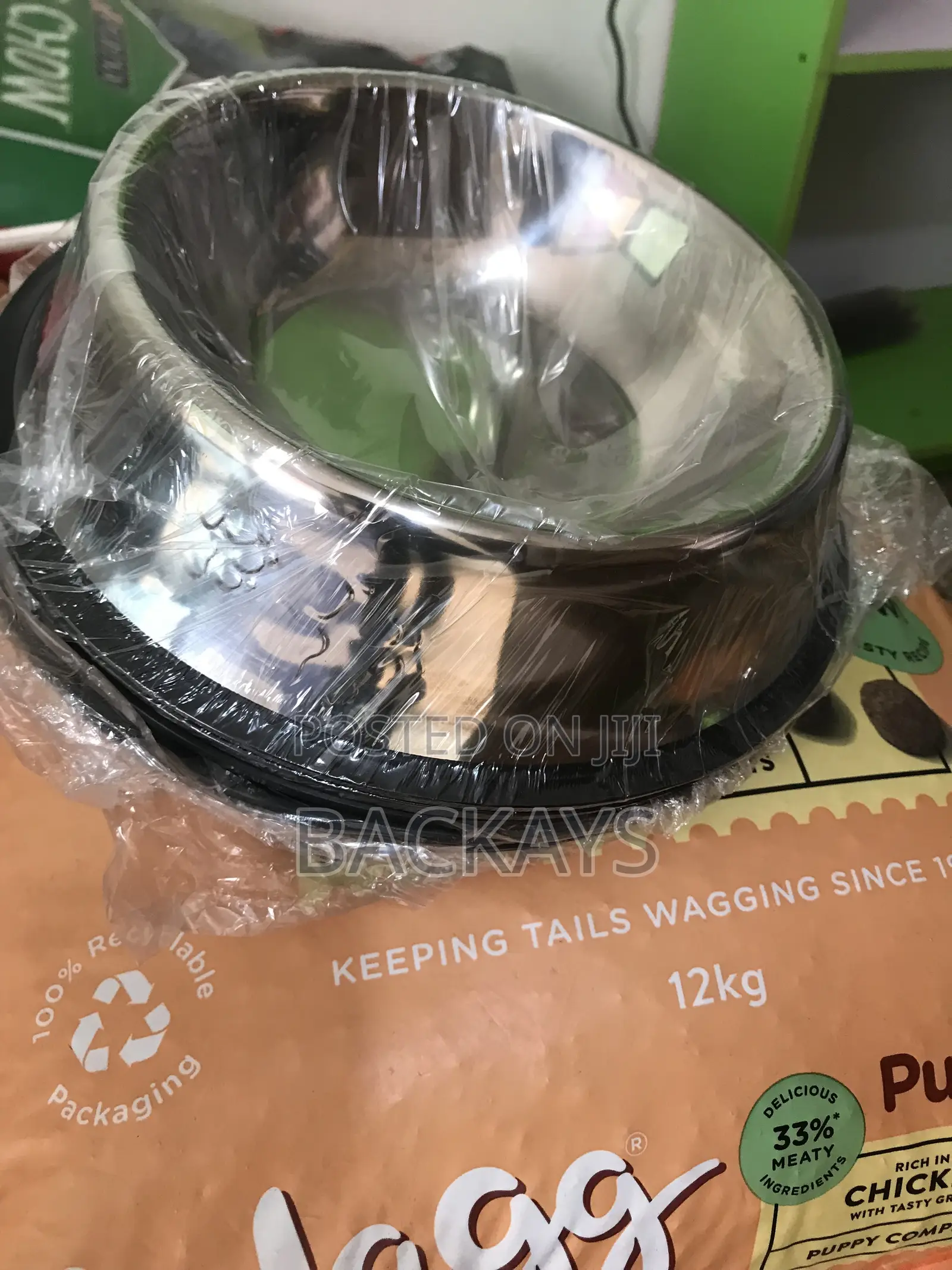 Durable Metal Dog Bowl