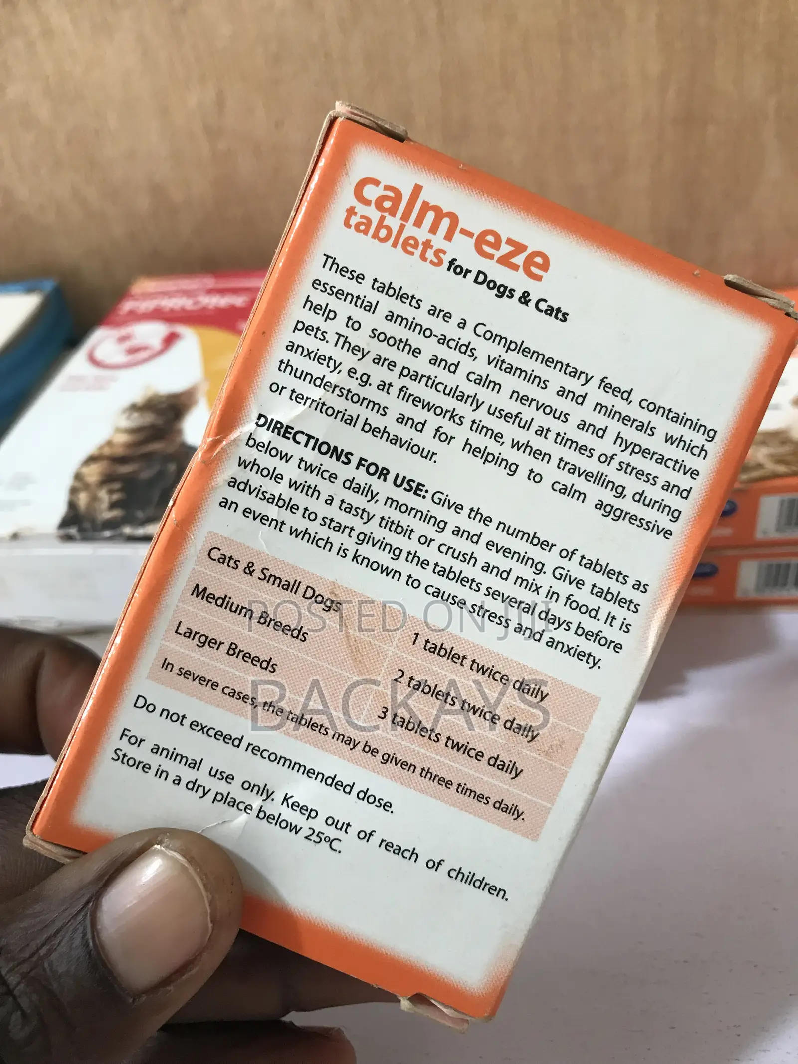 Calm-Eze Behavior Management Tablets for Hyperactive Dogs