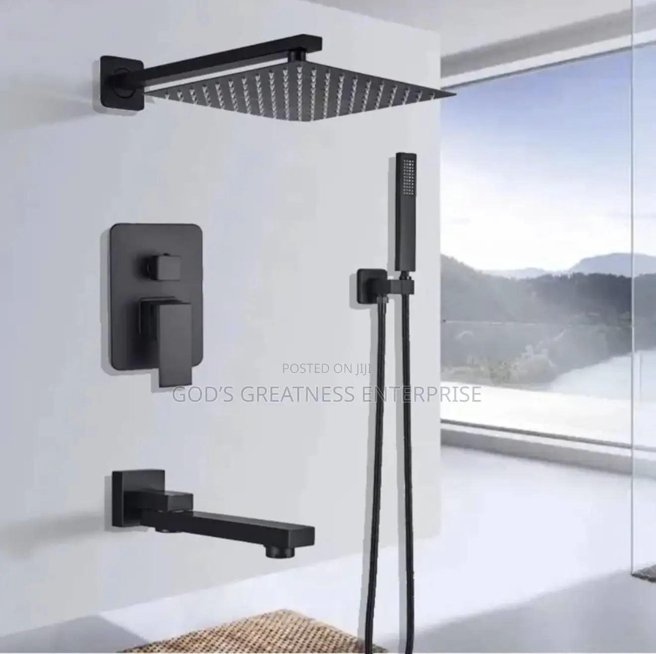 Concealed Shower