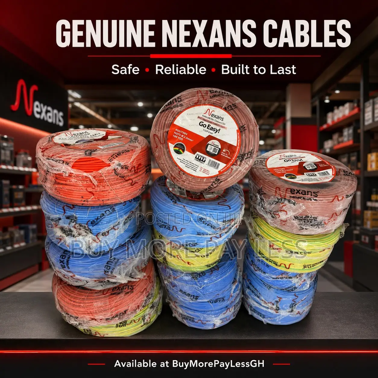 2.5mm Nexans Kable Metal