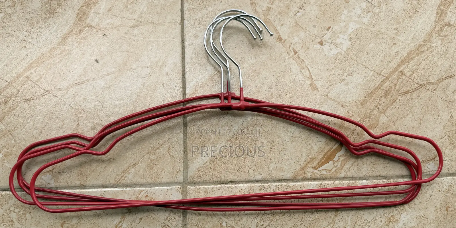 Premium Metal Clothes Hangers – Set of 60