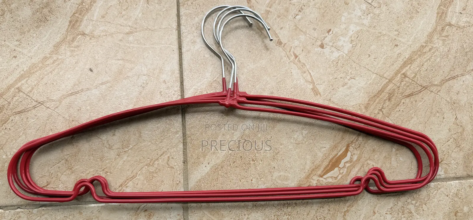 Premium Metal Clothes Hangers – Set of 60