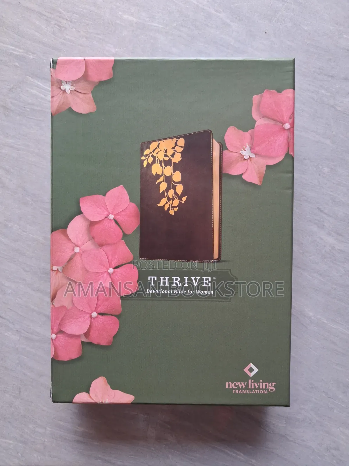 Thrive Devotional Bible for Women (NLT) With Thumb Index