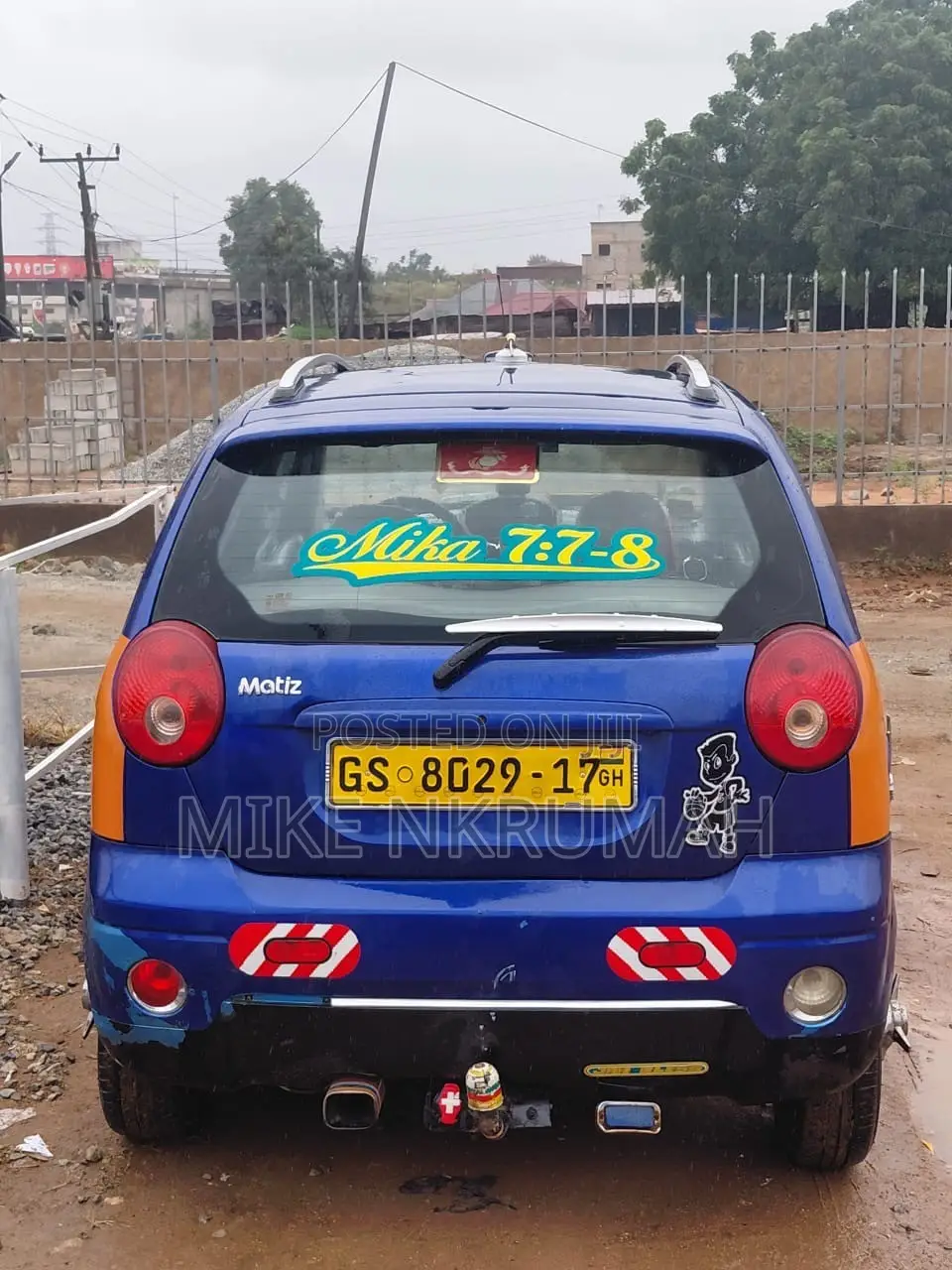 Daewoo Matiz 2010 Blue