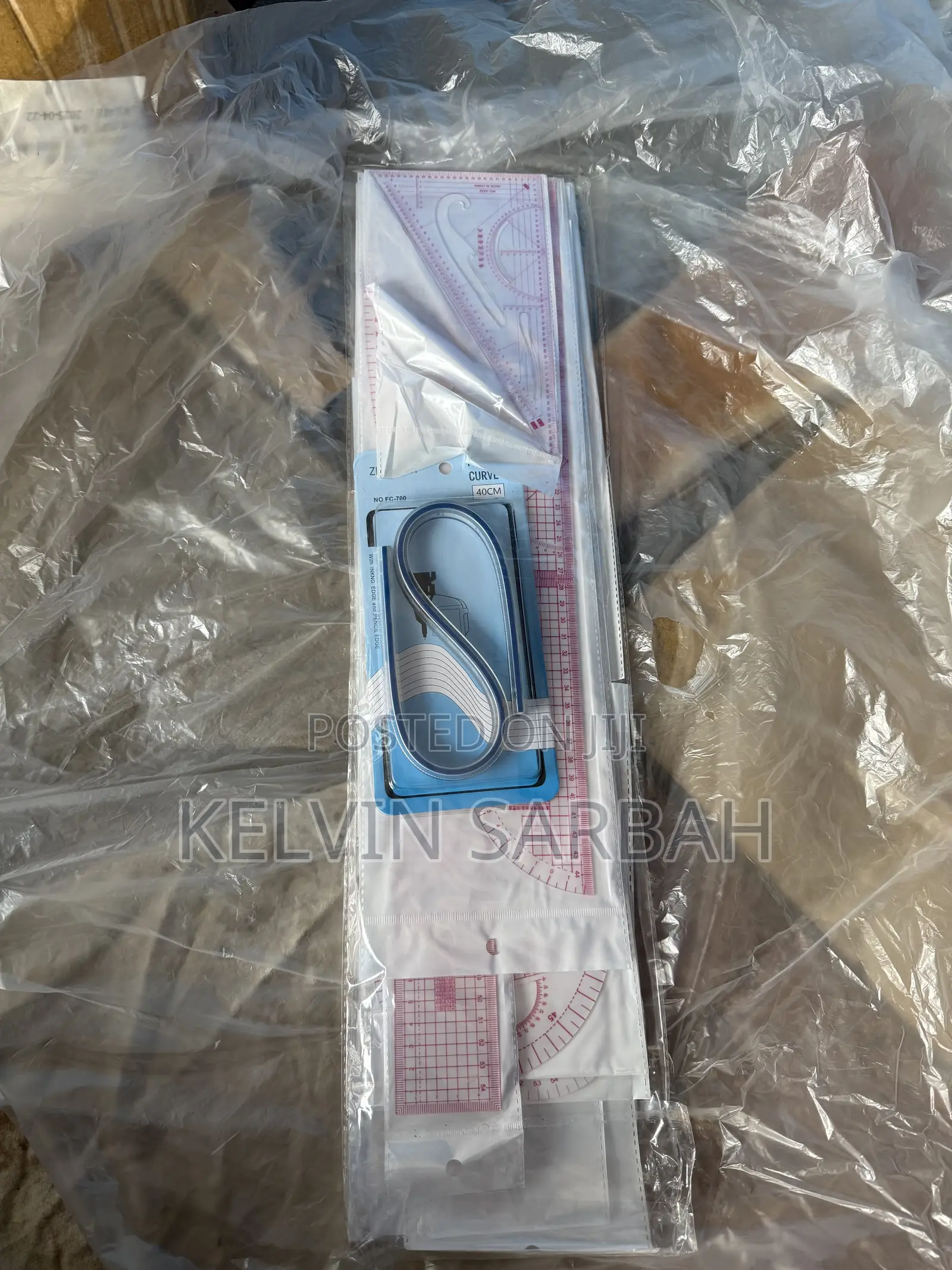 French Curves Fashion Ruler 12set in 1