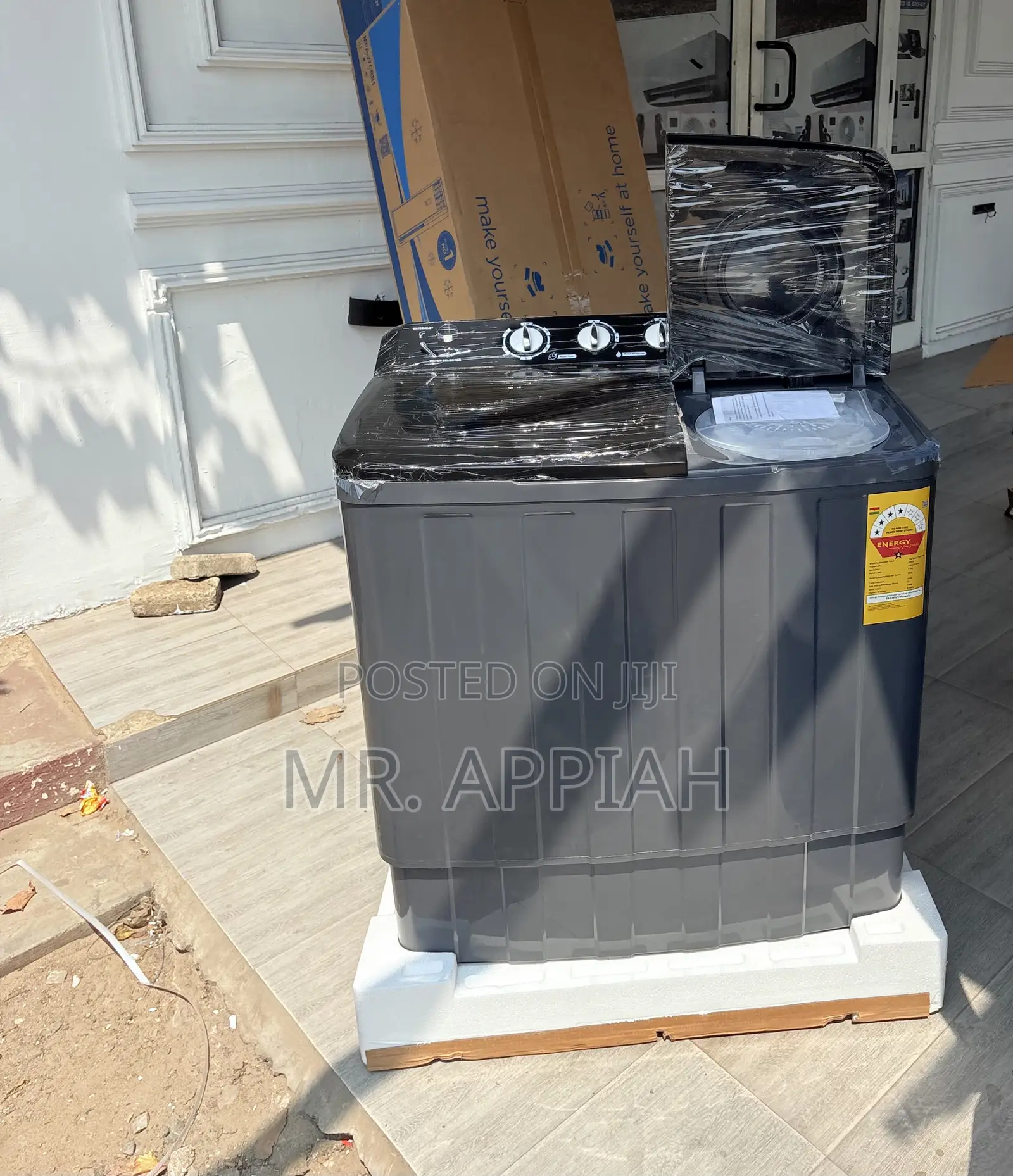 Newly in Stock Nasco 11kg Twin Tub Washing Machine(Spin Dry)Gray 