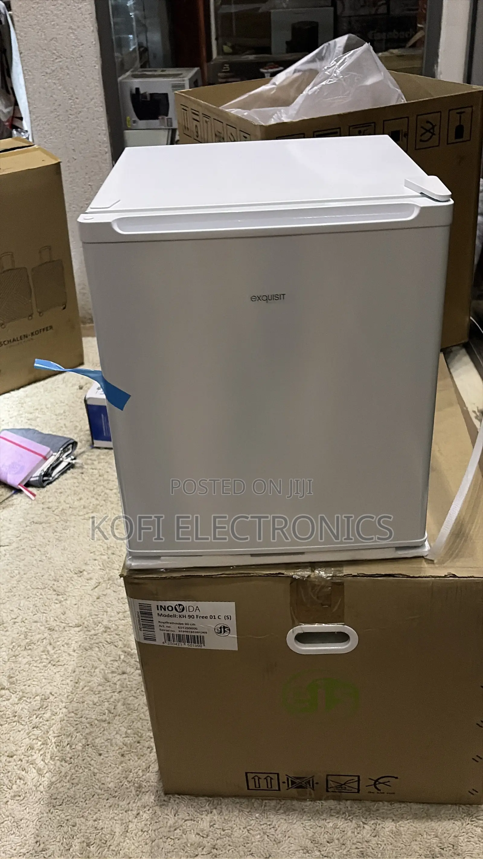 An Exquisit Bedside or Mini Fridge