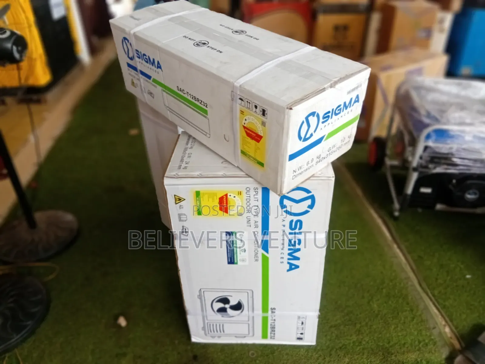 Sigma 1.5HP Air Conditioner – Low Noise Cooling 1.5hp