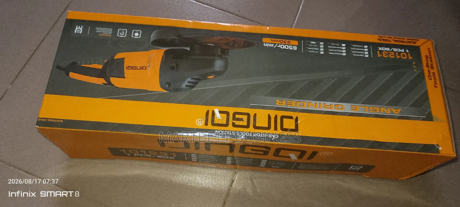 9" Angle Grinder Powerful Dingo