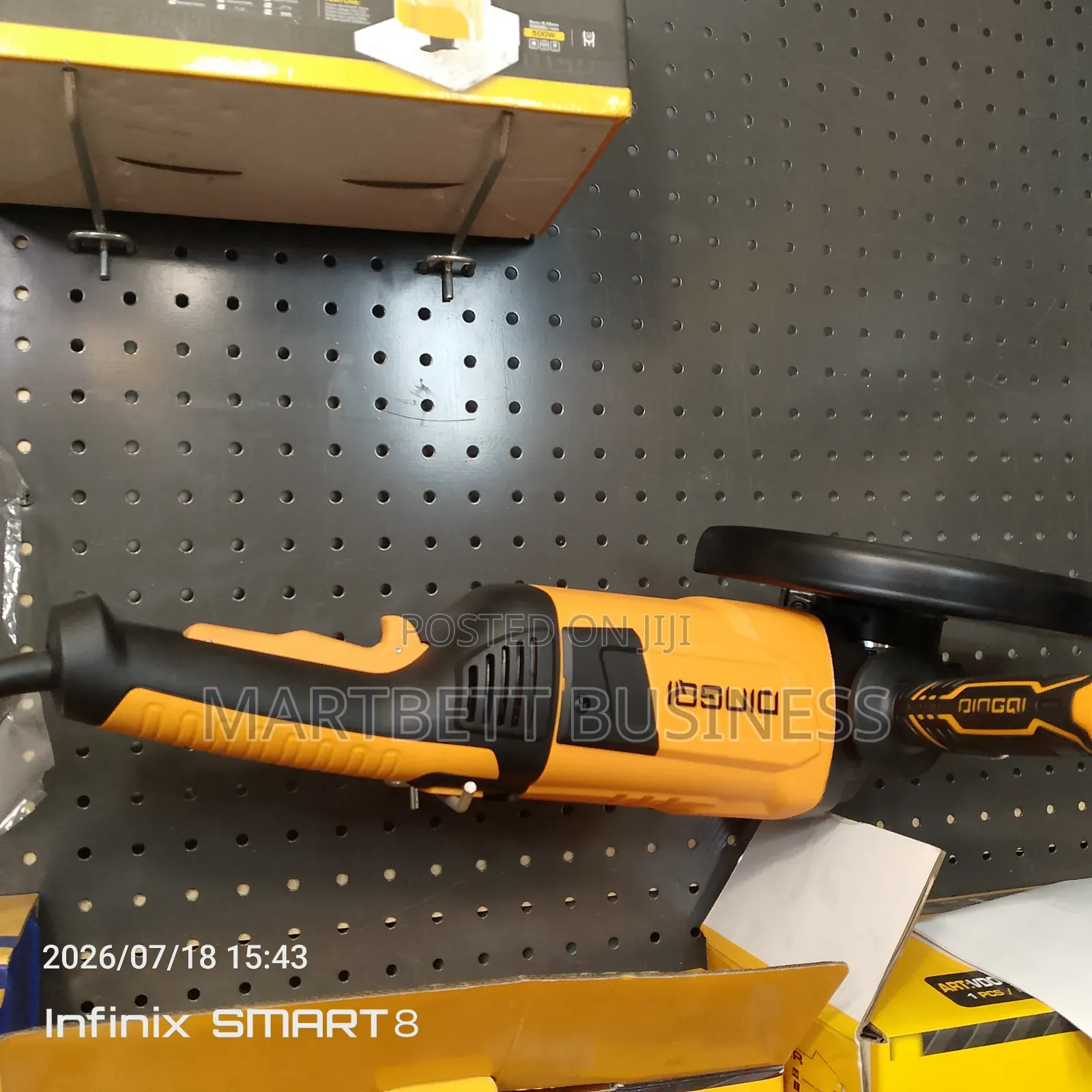 9" Angle Grinder Powerful Dingo